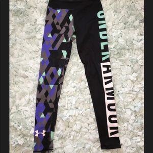Patterned Under Armor leggings!